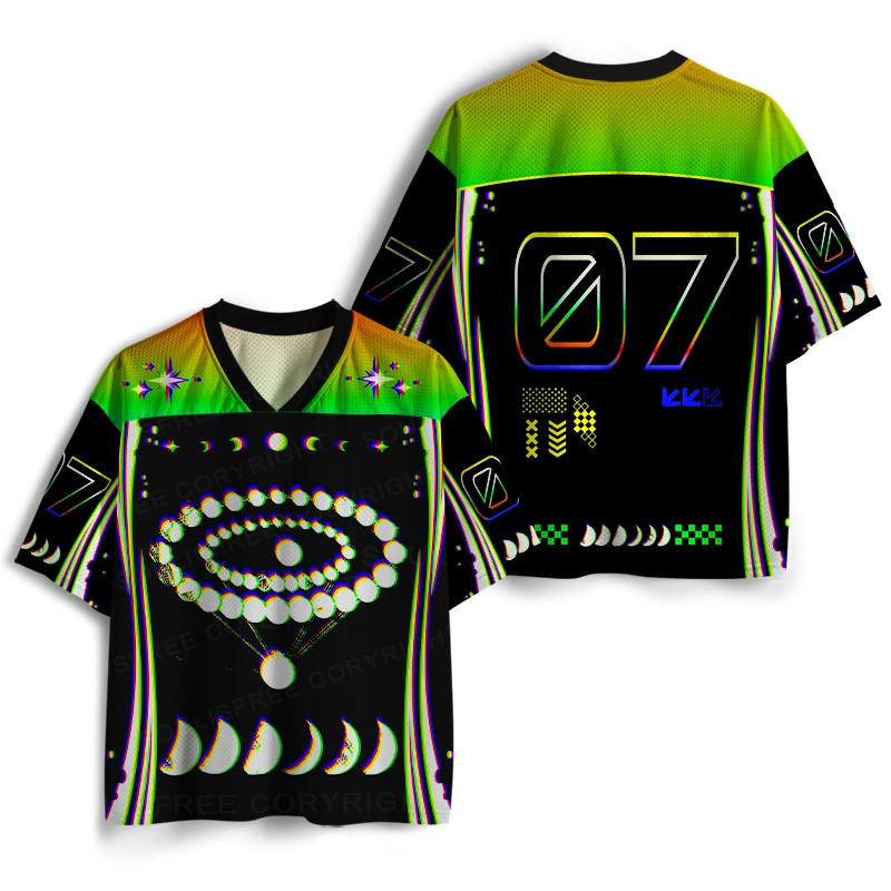 Soulisfree Omniscience Cyber Eye Illusion Mesh Jersey