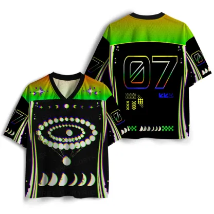 Soulisfree Omniscience Cyber Eye Illusion Mesh Jersey