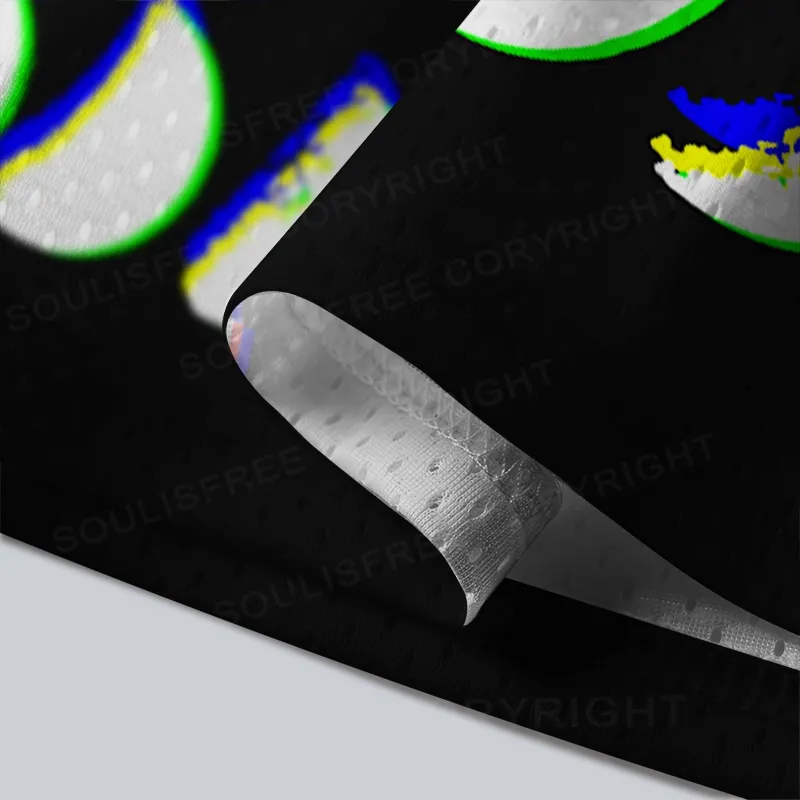 Soulisfree Omniscience Cyber Eye Illusion Mesh Jersey