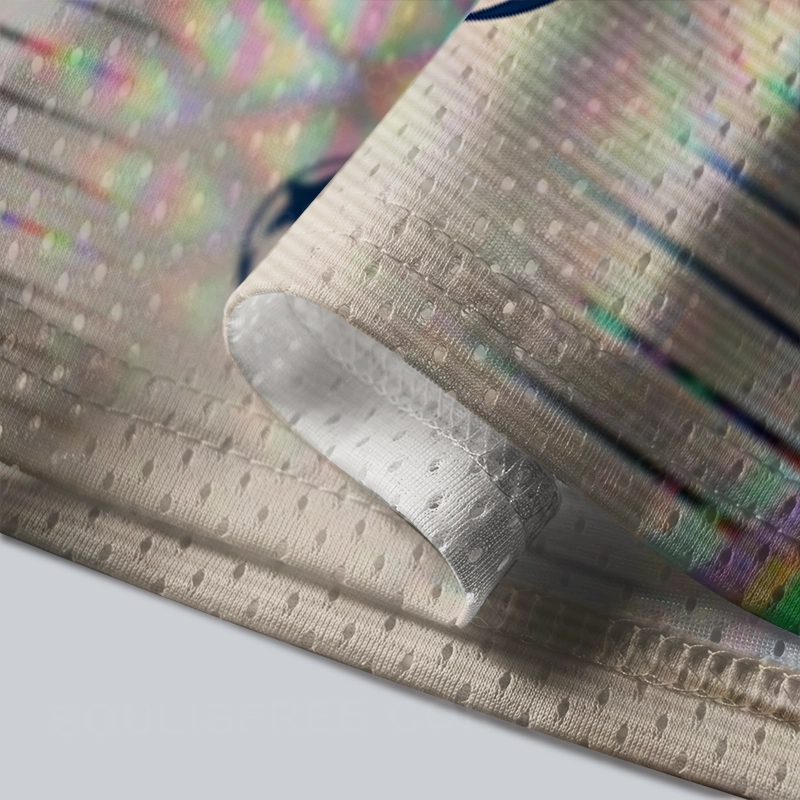 Soulisfree Midnight Digital Pitch Illusion Mesh Jersey