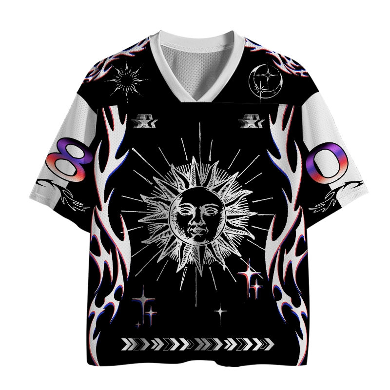 Soulisfree Corona Totem High-Contrast Mesh Jersey