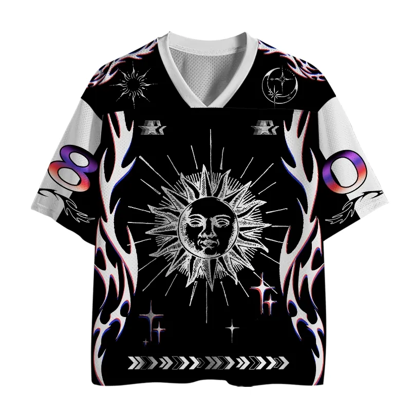 Soulisfree Corona Totem High-Contrast Mesh Jersey