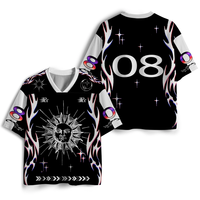 Soulisfree Corona Totem High-Contrast Mesh Jersey