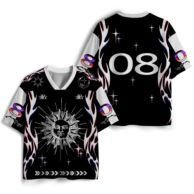 Soulisfree Corona Totem High-Contrast Mesh Jersey