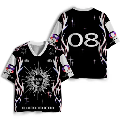 Soulisfree Corona Totem High-Contrast Mesh Jersey