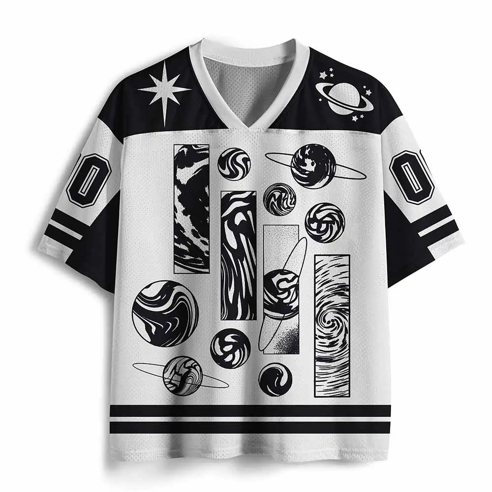 Personalized Galaxy Mesh Jersey