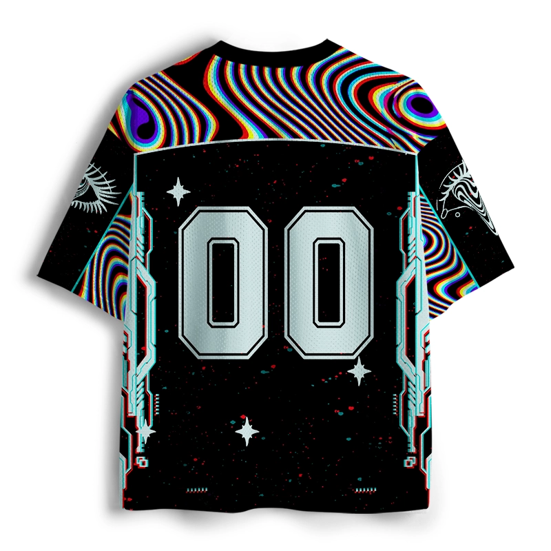 Soulisfree Dimensional Illusion Touch Mesh Jersey