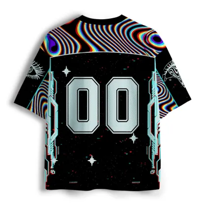 Soulisfree Dimensional Illusion Touch Mesh Jersey