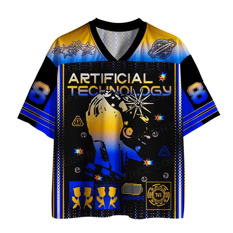 Soulisfree ARTIFICIAL TECHNOLOGY Prayer Illusion Mesh Jersey