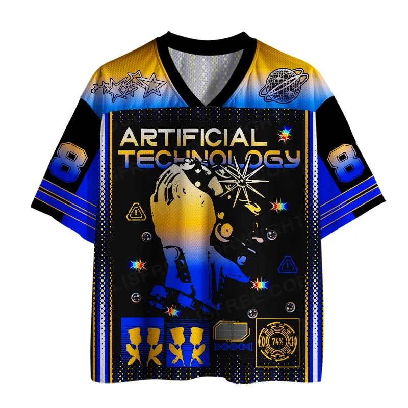Soulisfree ARTIFICIAL TECHNOLOGY Prayer Illusion Mesh Jersey