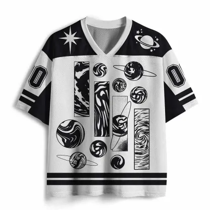 Personalized Galaxy Mesh Jersey