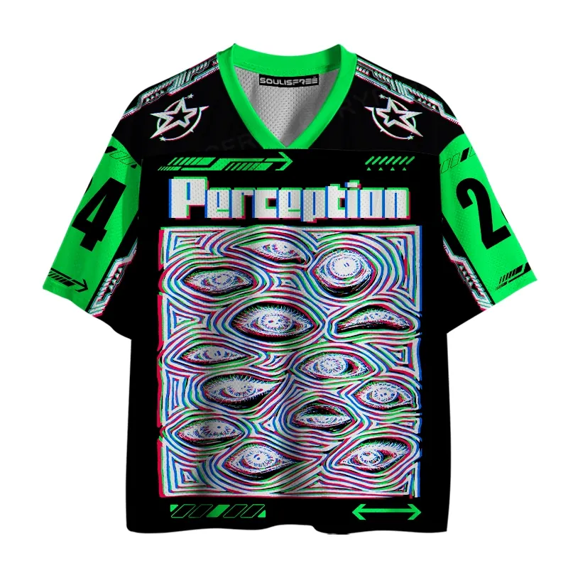 Soulisfree Perception Multi-Ocular Signal Illusion Mesh Jersey