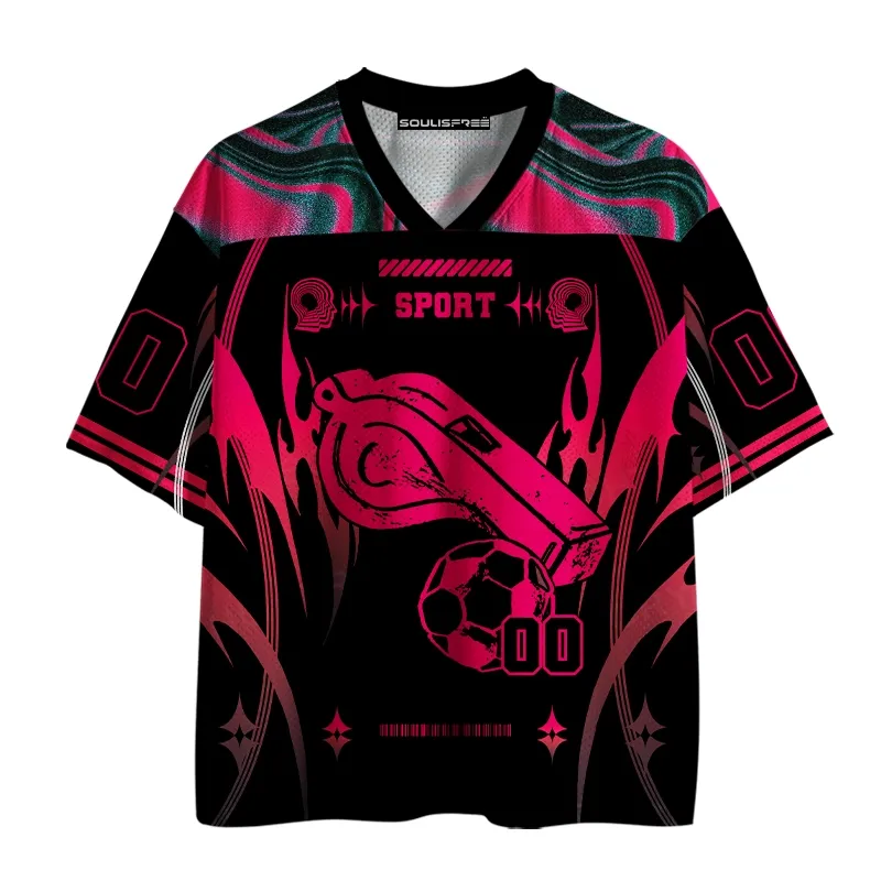 Soulisfree SPORT Whistle Resonance Mesh Jersey