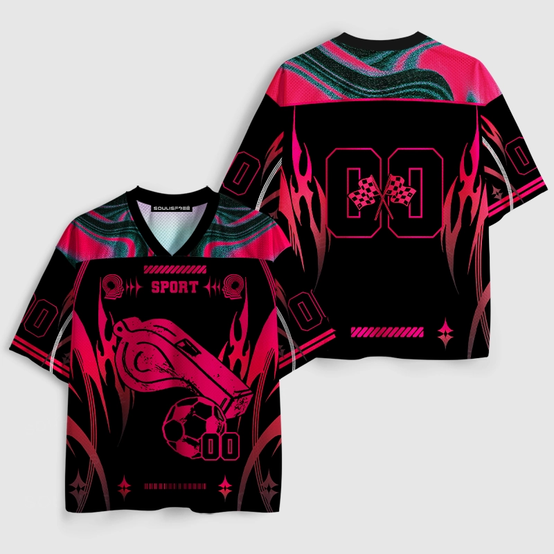 Soulisfree SPORT Whistle Resonance Mesh Jersey