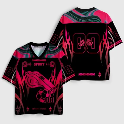 Soulisfree SPORT Whistle Resonance Mesh Jersey