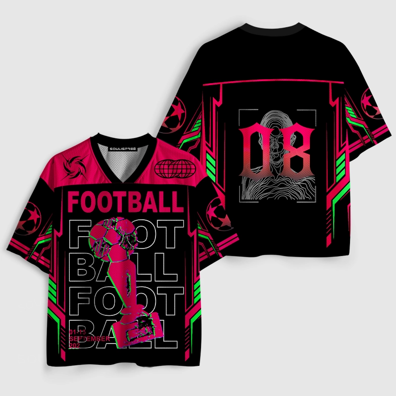 Soulisfree FOOTBALL Glory Champion Illusion Mesh Jersey