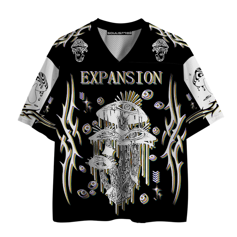 Soulisfree Expansion Eye Mushroom Vision Illusion Mesh Jersey