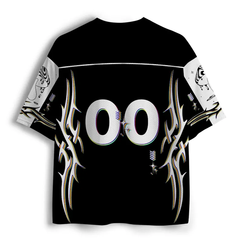 Soulisfree Expansion Eye Mushroom Vision Illusion Mesh Jersey
