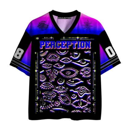 Soulisfree Perception Eye Matrix Illusion Mesh Jersey