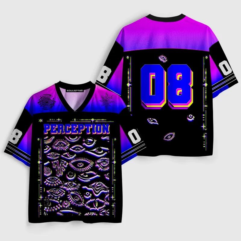 Soulisfree Perception Eye Matrix Illusion Mesh Jersey