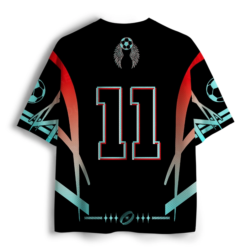 Soulisfree Winged Soccer Eleven Illusion Mesh Jersey