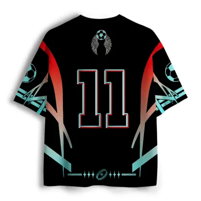 Soulisfree Winged Soccer Eleven Illusion Mesh Jersey