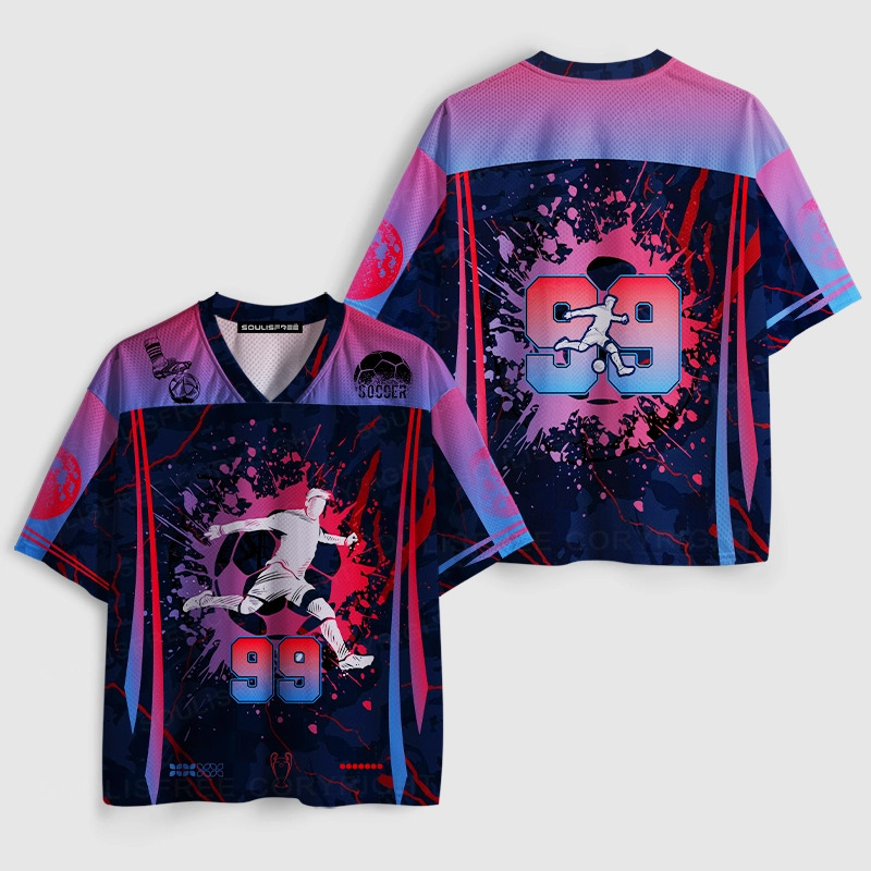 Soulisfree Ninety Nine Strike Explosion Mesh Jersey