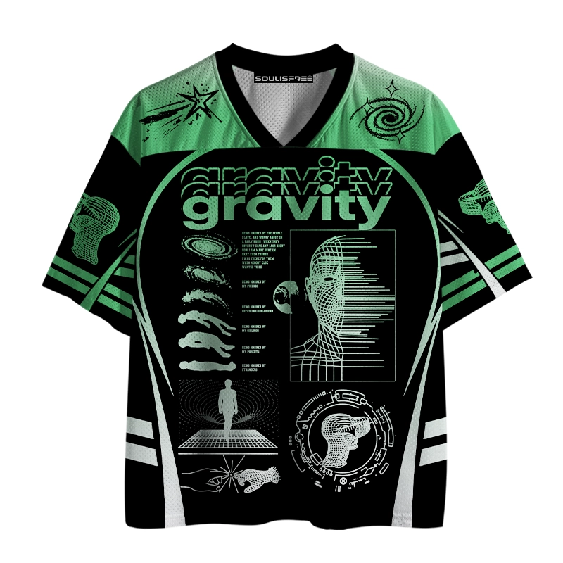 Soulisfree Gravity Wireframe Mind Shift Mesh Jersey