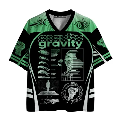 Soulisfree Gravity Wireframe Mind Shift Mesh Jersey