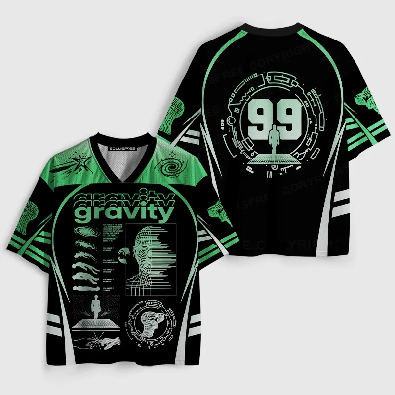 Soulisfree Gravity Wireframe Mind Shift Mesh Jersey