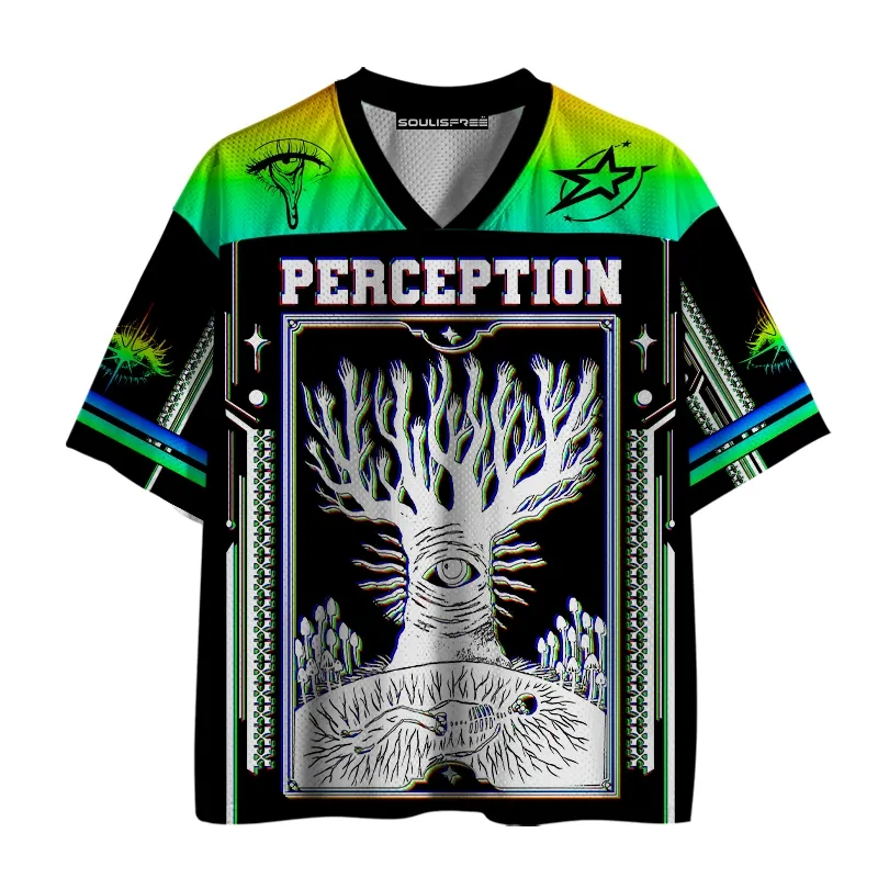 Soulisfree Perception Tree Neural Frame Illusion Mesh Jersey