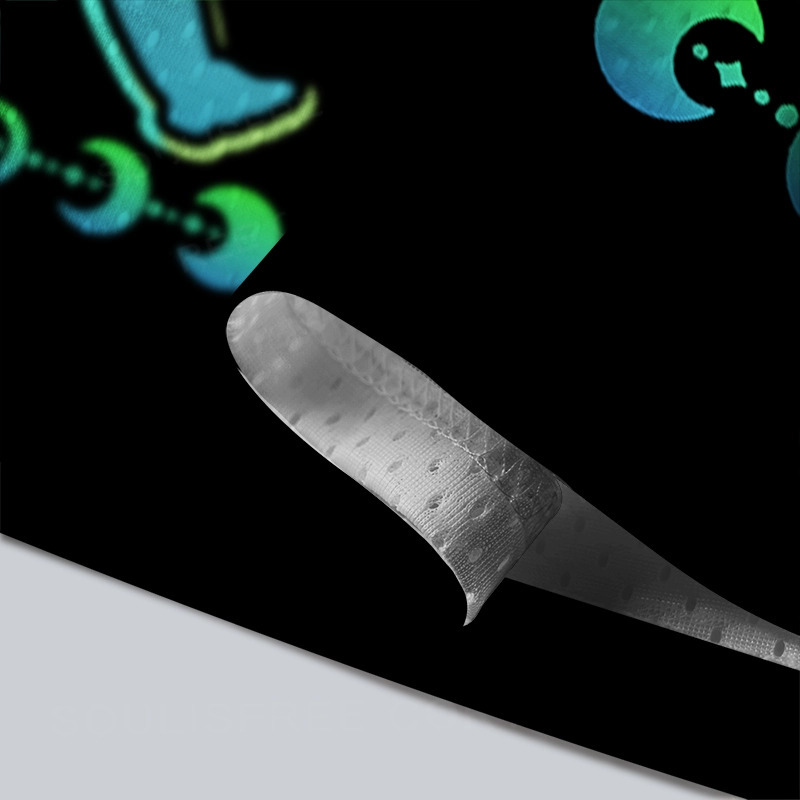 Soulisfree Bicycle Kick Electric Flare Illusion Mesh Jersey