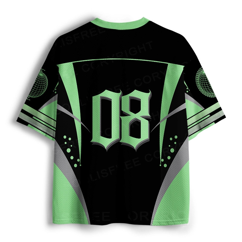 Soulisfree Creation Hand Wireframe Mesh Jersey