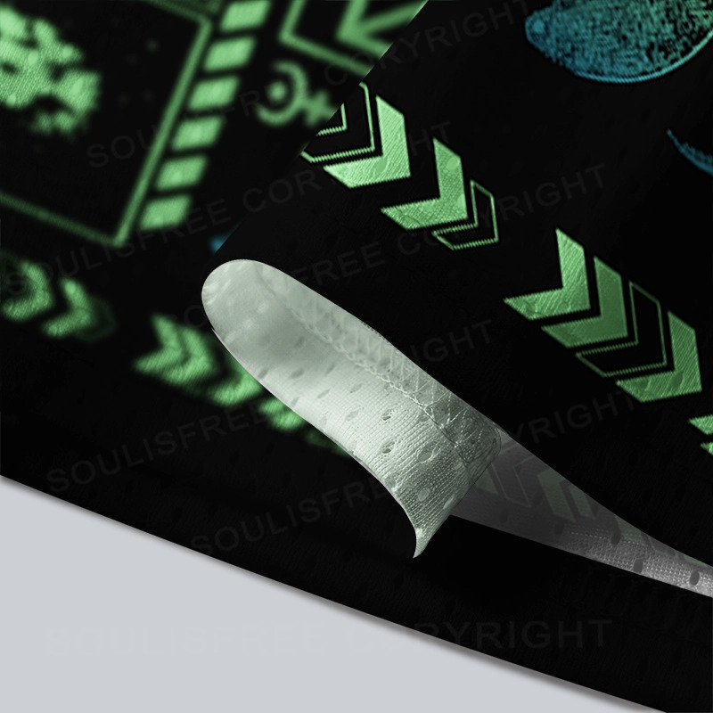 Soulisfree Creation Hand Wireframe Mesh Jersey