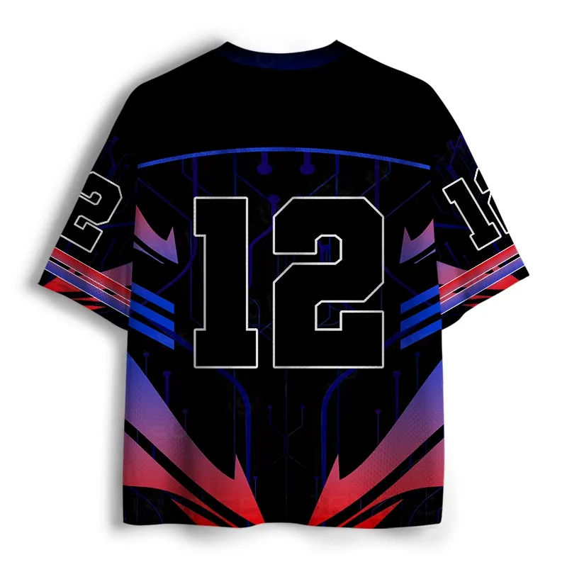 Soulisfree New York Love Soccer Illusion Mesh Jersey 