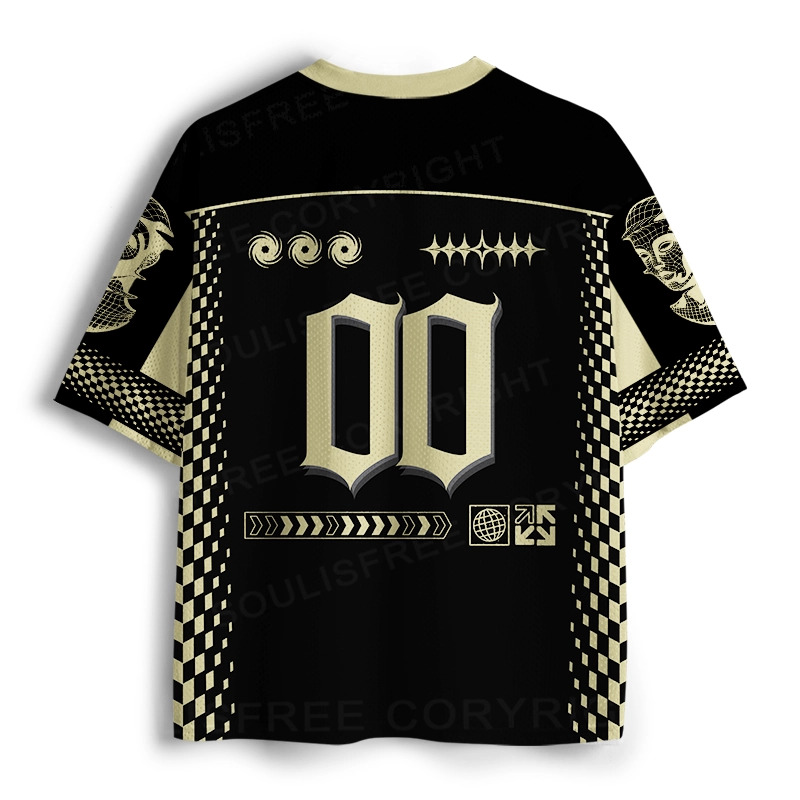 Soulisfree Cosmic Map Mind Network Illusion Mesh Jersey 
