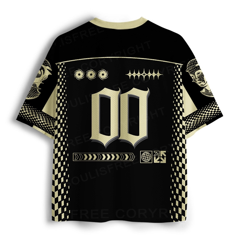 Soulisfree Cosmic Map Mind Network Illusion Mesh Jersey 