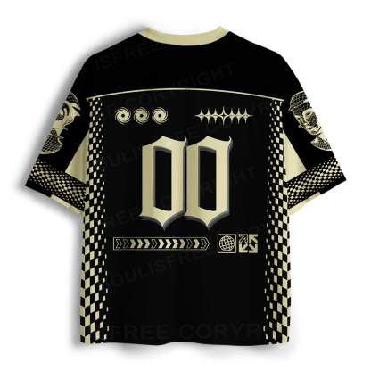 Soulisfree Cosmic Map Mind Network Illusion Mesh Jersey 