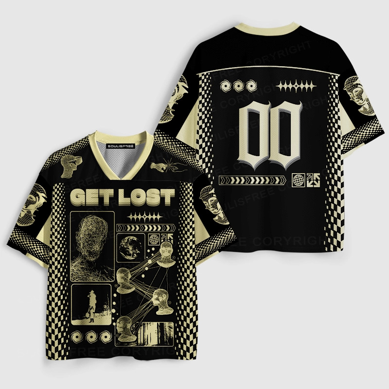 Soulisfree Cosmic Map Mind Network Illusion Mesh Jersey 