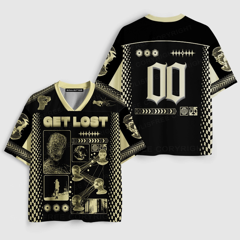 Soulisfree Cosmic Map Mind Network Illusion Mesh Jersey 