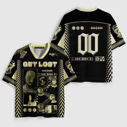 Soulisfree Cosmic Map Mind Network Illusion Mesh Jersey 