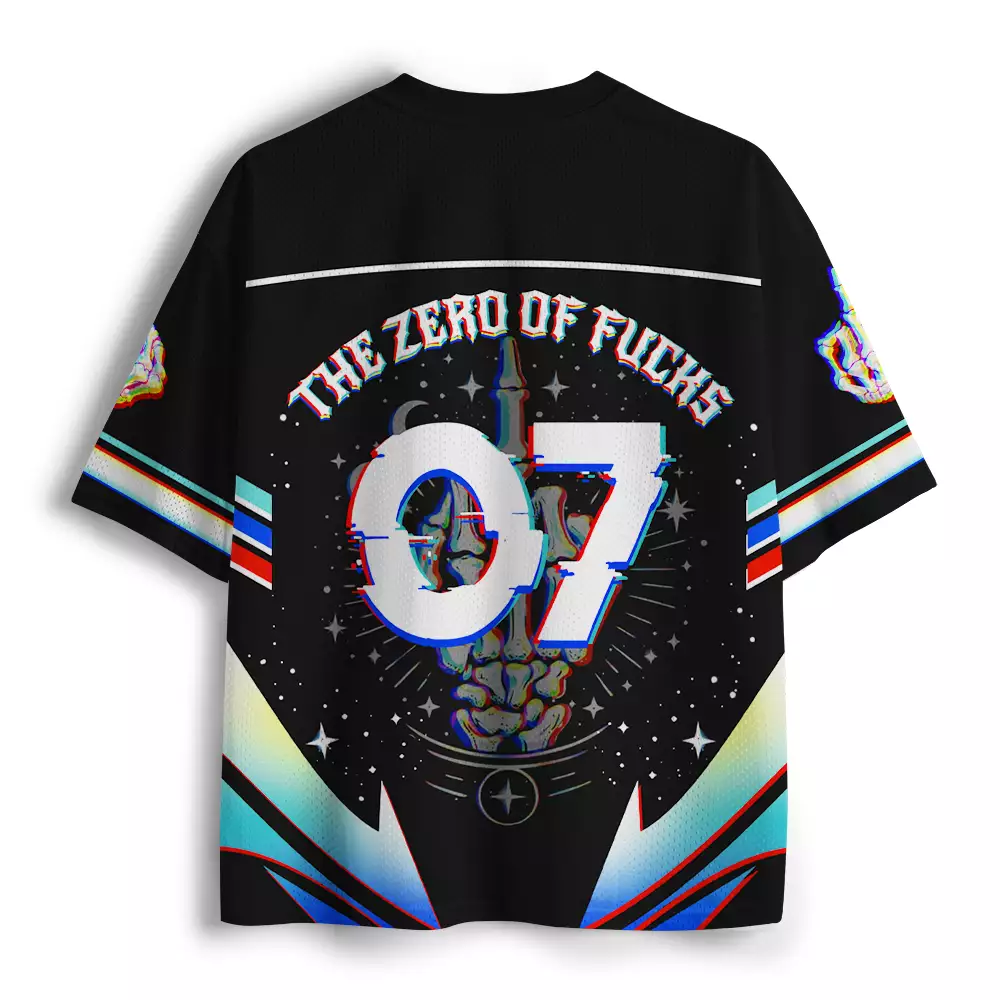 Soulisfree The Zero Of Fucks Mesh Jersey