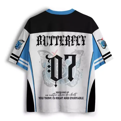 Soulisfree Never Give Up Butterfly Mesh Jersey