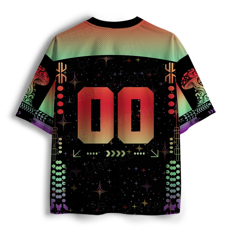 Soulisfree Radiant Spore Abstract Aura Mesh Jersey 