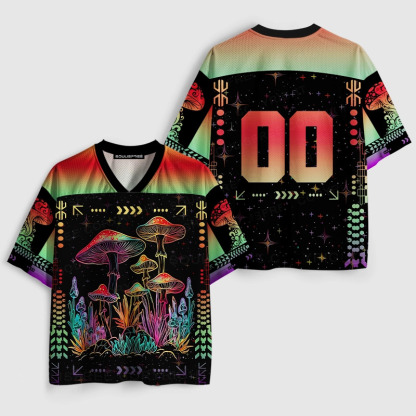 Soulisfree Radiant Spore Abstract Aura Mesh Jersey 