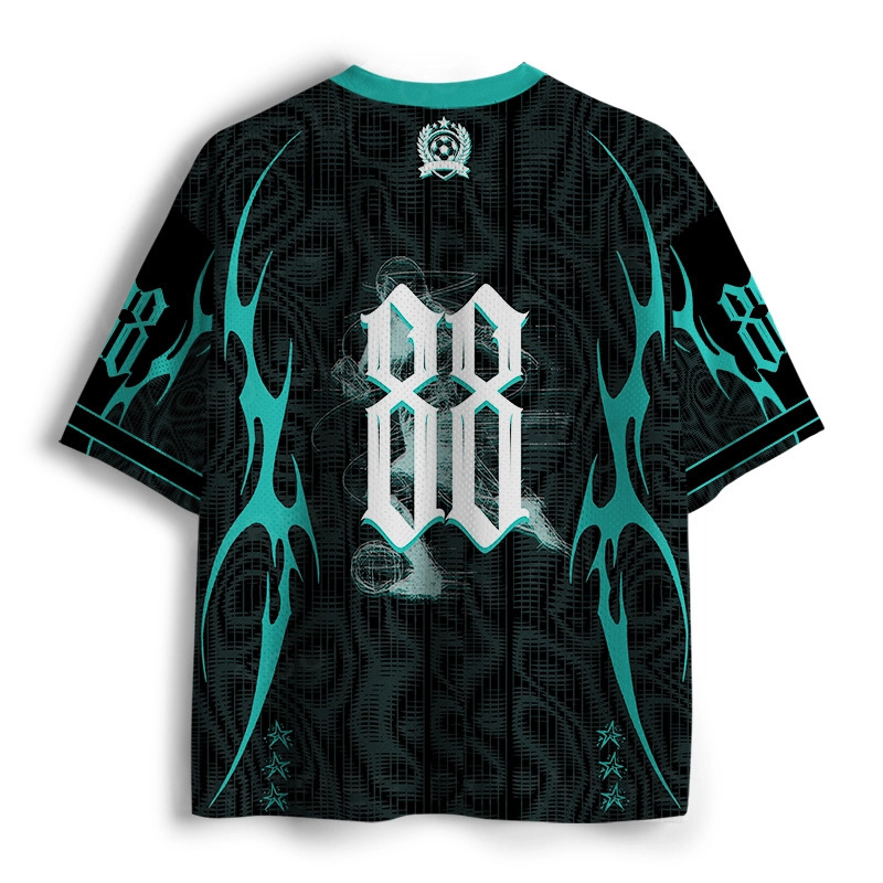 Soulisfree Surreal Match Cyber Striker Illusion Mesh Jersey 