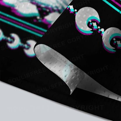 [Copy]Soulisfree Cyber Skeleton Surreal Pitch Illusion Mesh Jersey 