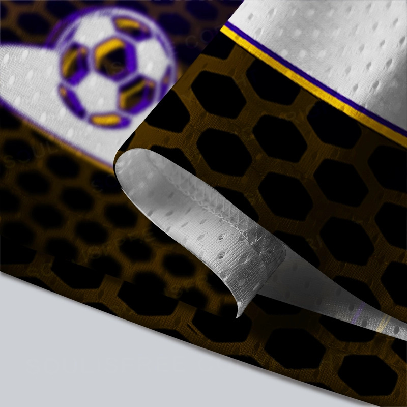 Soulisfree Radiant Bone Abstract Aura Illusion Mesh Jersey 