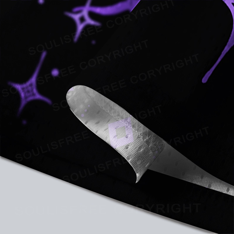 Soulisfree Psychedelic Gaze Cognitive Vortex Mesh Jersey