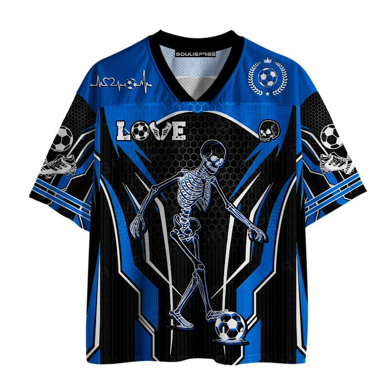 Designed Soulisfree Psychedelic Rebirth Mesh Jersey